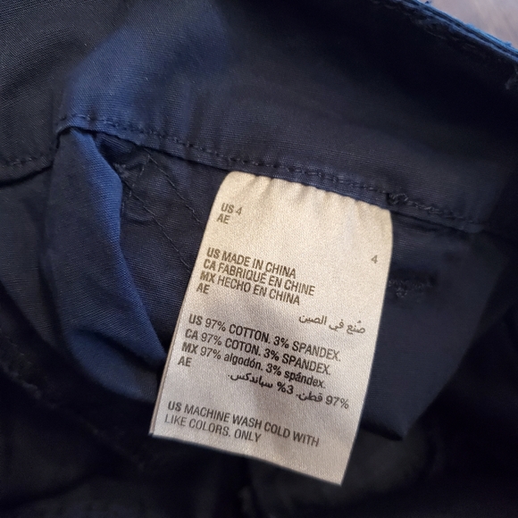 Style & Co Cotton Tie Waist Shorts size 4 - Picture 7 of 16